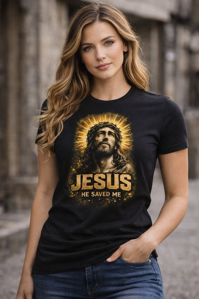 ✨ JESUS HE SAVED ME T-Shirt ✨