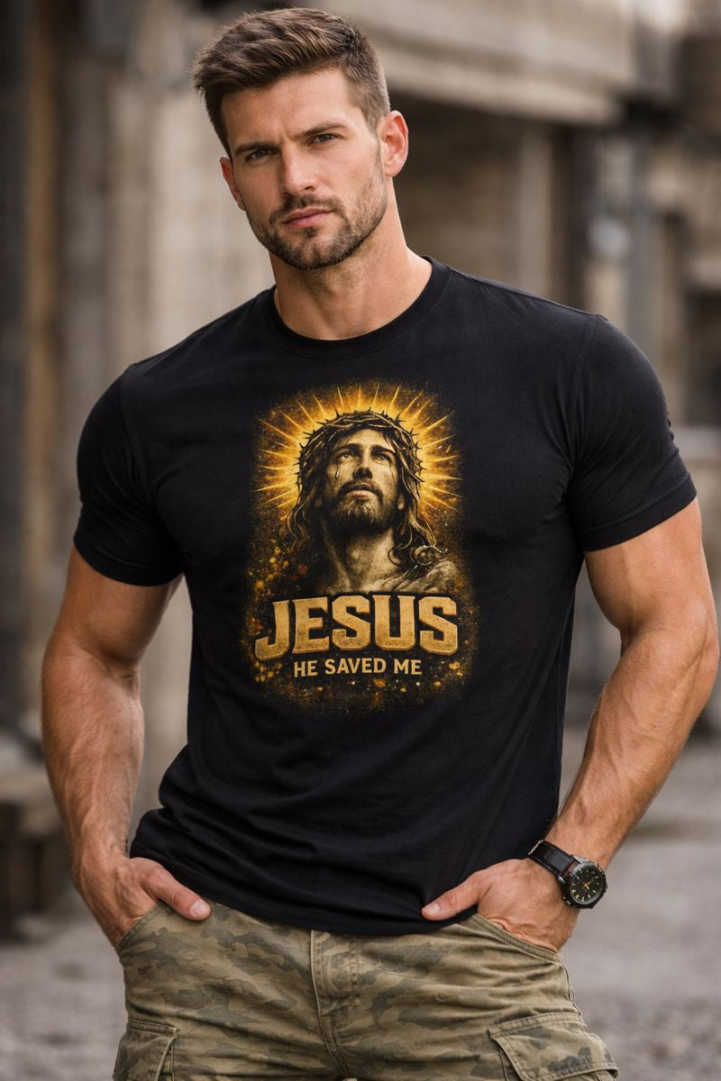 ✨ JESUS HE SAVED ME T-Shirt ✨